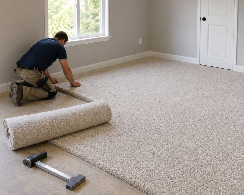 Plush Carpet Installation in Somerset County, NJ
