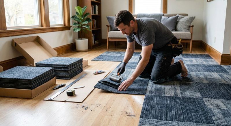 Textured Carpet Installation in Toms River, NJ